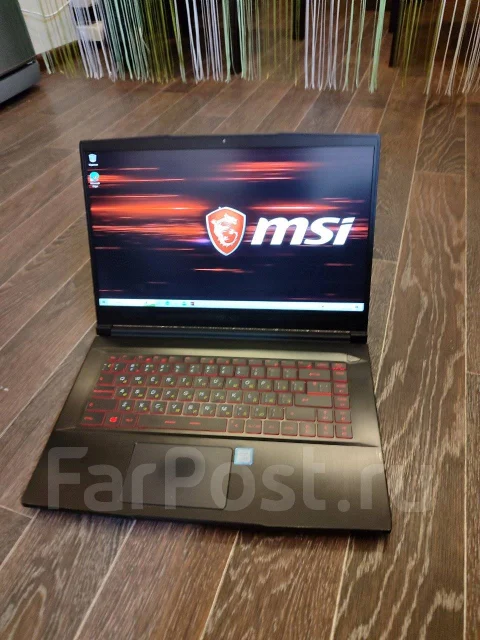 MSI GF63 Thin. 15", 2,3����, ��� 16 ��, ���� 1���, WiFi: 1, Bluetooth: 1, ����������� �� 1��. ����