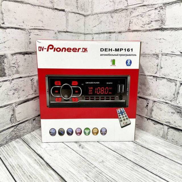 Магнитоллы Pioneer, 1 DIN — 178x50 мм, новый, в наличии. Цена: 2 200 ...