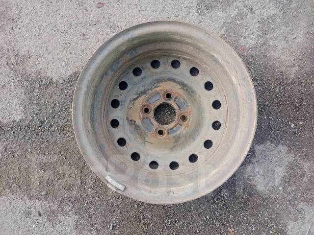Диски 14х5,5 4х100 Nissan, 14", 1 шт, 4x100, штампованные, 4 шт, б/у, в ...