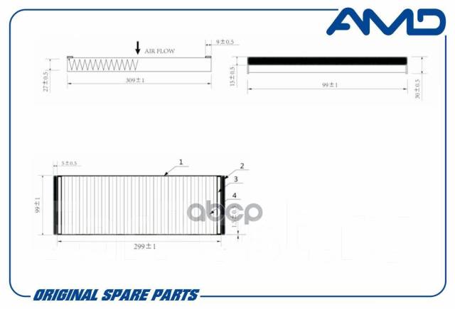   4F0898438c Audi (A6 Allroad 4Fh, C6) (2006-2011) (A6 Avant Iii 4F5, C6) (2005-2011) (A6/S6 Iii 4F2, C6) (2004-2011) AMD . AMD. FC78...