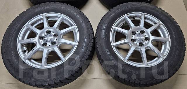 Диски Weds Ravriun R15 6.0 +43 5х100 + шины Goodyear 195/65R15, 15", 1 ...