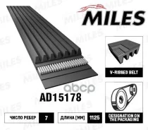 ������ �/� 7PK1125 �������� EPDM Miles ���. AD15178 AD15178 AD15178 ����