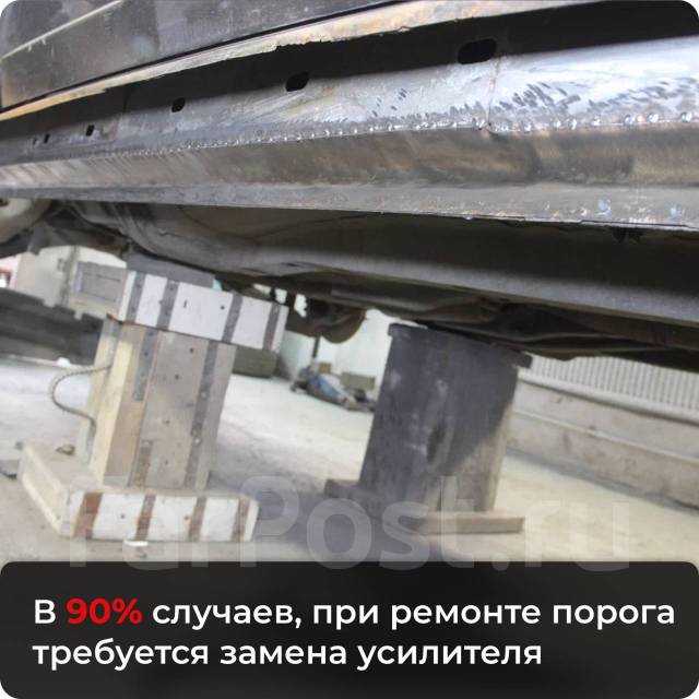 Усилитель порога ХКС (холоднокатаная сталь), толщина 1 мм Vseporogi ...