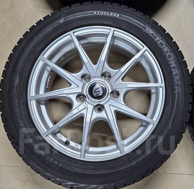 Диски Stranger 16 6.5 +53 5Х114.3 + шины Yokohama 205/55R16 (ЗИМА ), 16 ...
