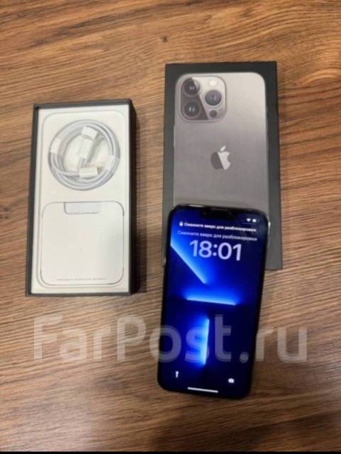 iPhone 13 Pro 128gb, 6.10", б/у, в наличии. Цена: 61 000₽ во Владивостоке