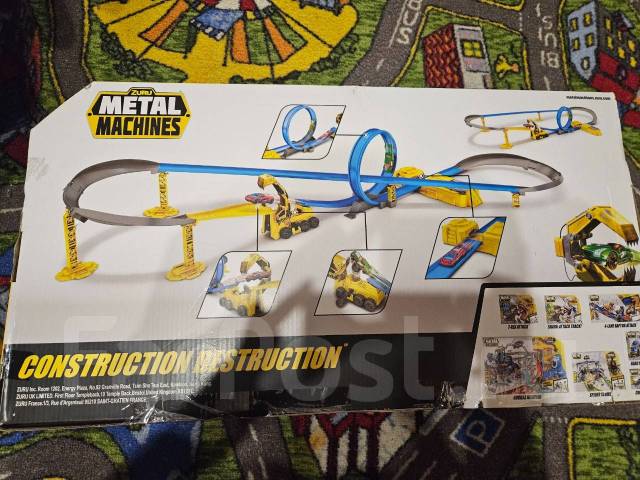 Трек для машинок zuru metal machine, б/у, в наличии. Цена: 2 500₽ во ...