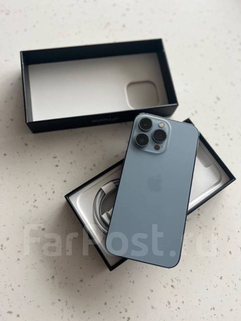 Apple iPhone 13 PRO 256 gb, 6.70", моноблок, синий, новый, в наличии ...