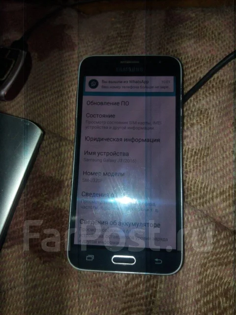 Samsung Galaxy J3 2016. �/�, 8 ��, ������, 4G LTE ����