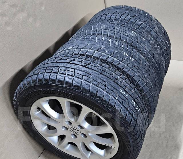 Диски Honda CR-V R18 7.0 +50 5Х114.3 + шины Yokohama 225/60R18, 18", 1 ...