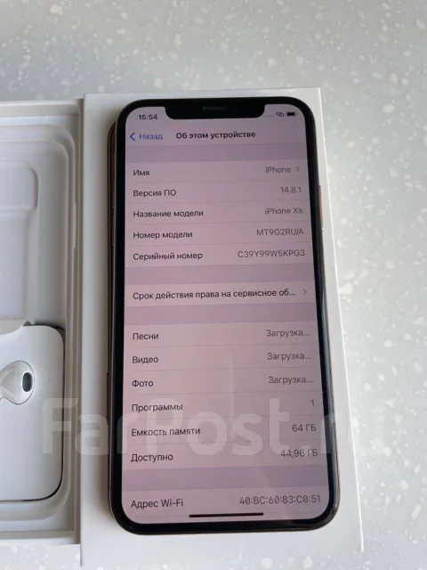Apple iPhone Xs. �/�, 64 ��, ������� ����
