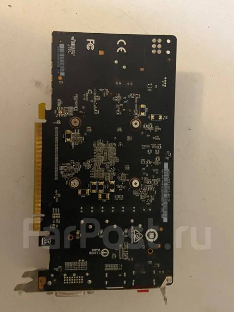 Видеокарта MSI GeForce GTX 1050 Ti OC (4гб. ), б/у, в наличии. Цена: 5 ...