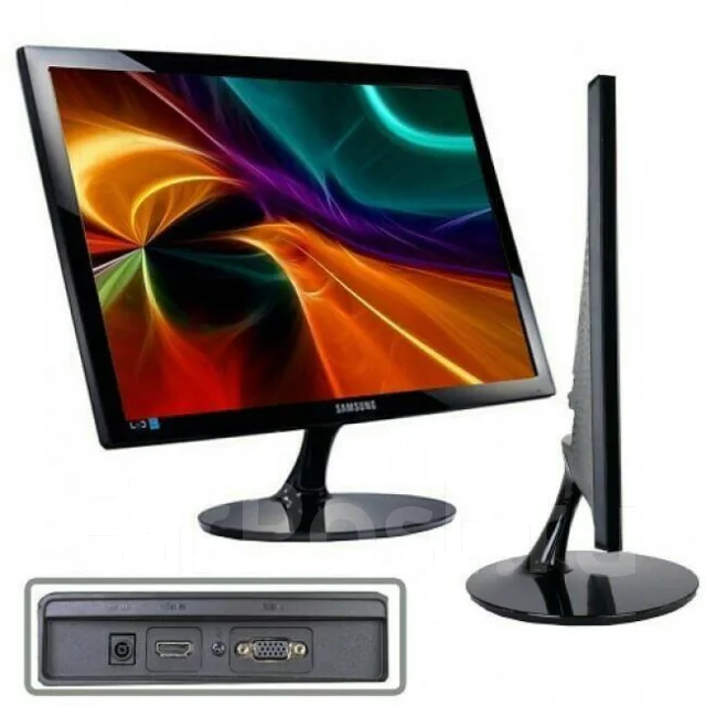 Samsung. 24", ���������� �� (LCD, LED, QLED) ����