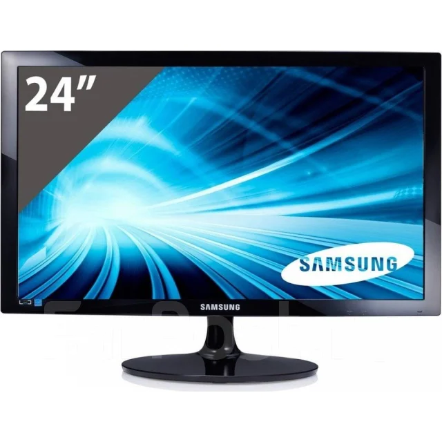Samsung. 24", ���������� �� (LCD, LED, QLED) ����