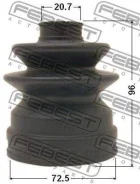 ������� ���� ���������� �������� 72.5x96x20.7 | ����/��� | Febest 0215N16JP 0215N16JP ����