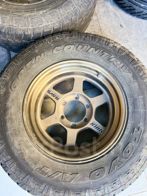 RAYS Volk Racing TE37X. 8.0x16", 6x139.7, ET-20 ����