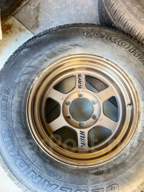 RAYS Volk Racing TE37X. 8.0x16", 6x139.7, ET-20 ����