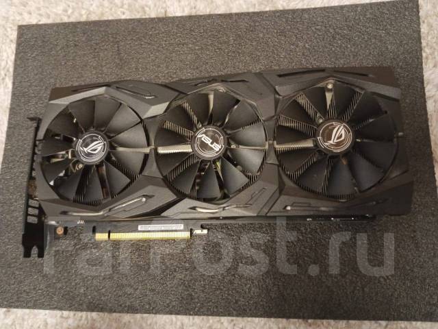 Видеокарта asus rog strix 2060 super oc 8gb, б/у, в наличии. Цена: 26 ...