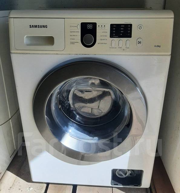 Стиральная машина на 6 кг Samsung WF8590NLW9, б/у, в наличии. Цена: 8 ...