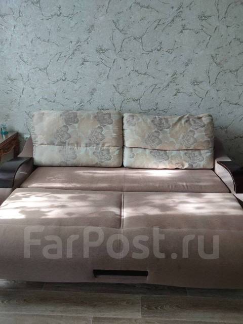 Диван-кровать, пума, ткань, независимый пружинный блок, 110,0 см, 100,0 ...