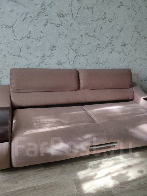 Диван-кровать, пума, ткань, независимый пружинный блок, 110,0 см, 100,0 ...