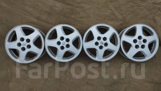 Литые диски R16, Nissan, 16", 1 шт, 5x114.3, 66,0 мм. 4 шт, б/у, в ...