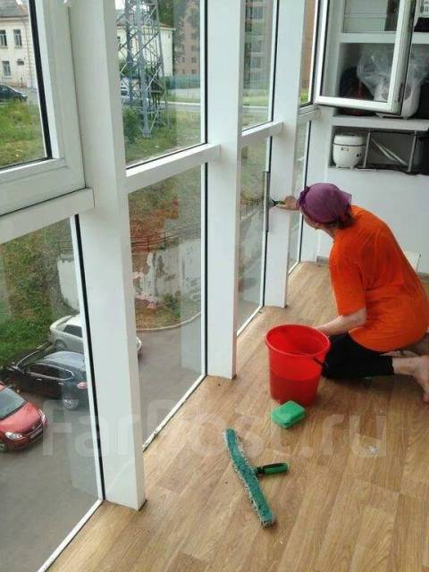 Мойка окон и витражей в Хабаровске