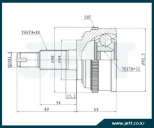 ���� ������� JETT V41-3029 ABS V413029ABS ����