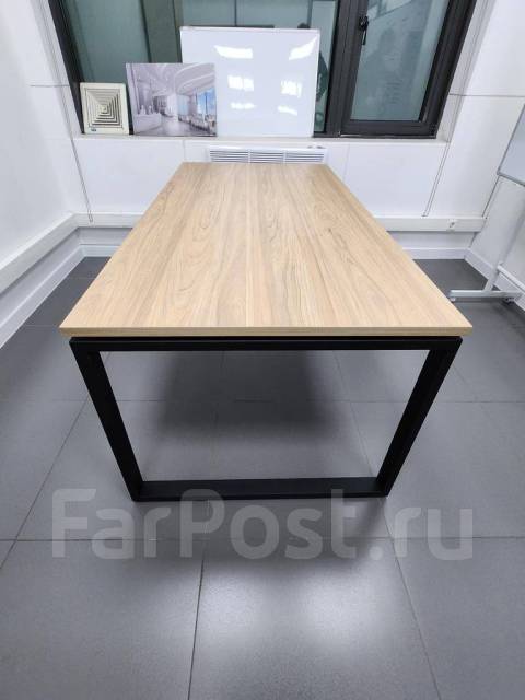 Офисный прямой стол, стол руководителя RD-180, прямоугольный, лдсп ...