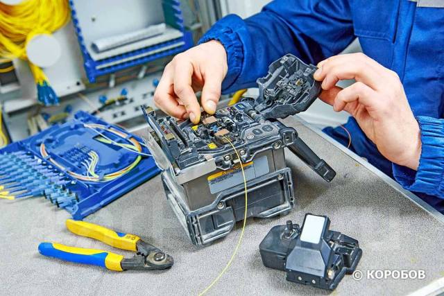 Монтаж, сварка волоконно-оптического кабеля (ВОЛС) в Хабаровске