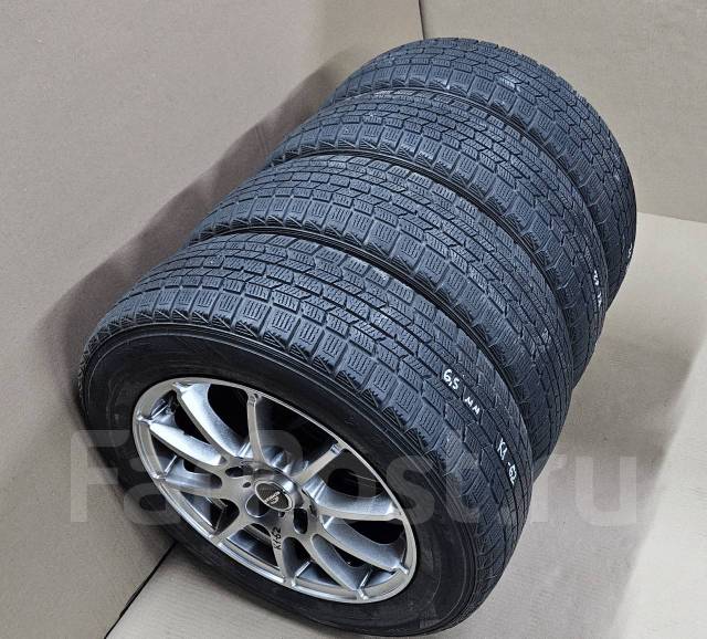 Диски A-TECH Schneider R16 6.5 +53 5x114.3 + Шины Dunlop 205/60R16, 16 ...