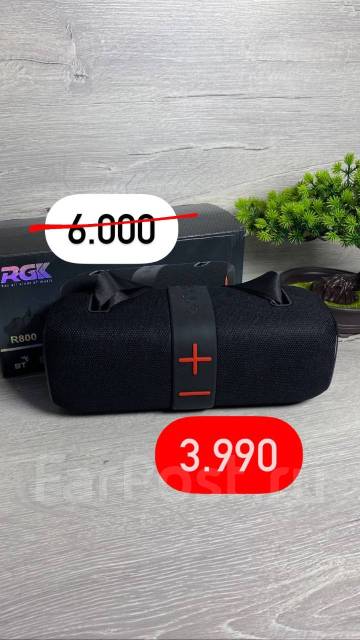 Мощная портативная колонка с ремешком, новый, в наличии. Цена: 3 990 ...
