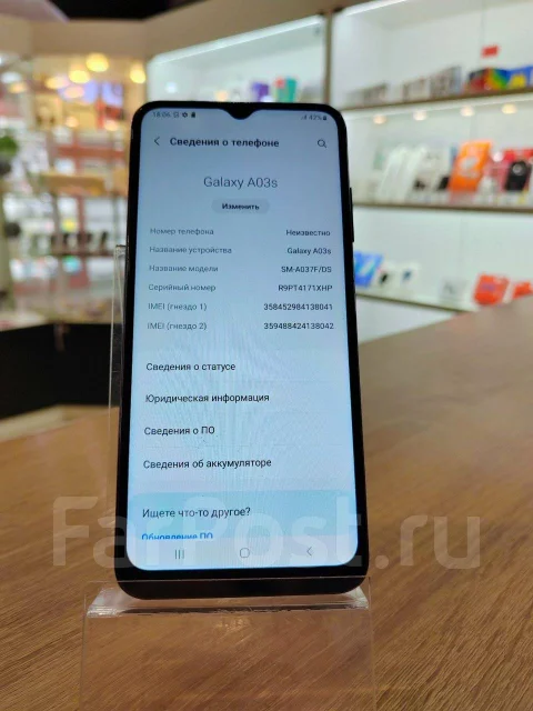 Samsung Galaxy A03s. �/�, 32 ��, ������. ��� ����� �� ������������ ����
