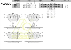 ������� Anchi AC0012C (PN0027; �34111164629; �34111164627; �34116761278; �34116761280; �PF0027; �GDB1264) Anchi ���. AC0012C AC0012C ����