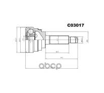 ���� ������� �������� Sangsin brake C03017 Sangsin brake ���. C03017 C03017 ����