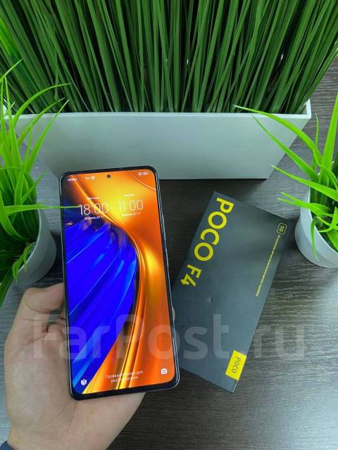 Xiaomi POCO F4 8/128Gb в хорошем состоянии, моноблок, серый, 4G LTE ...