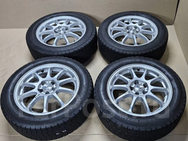 Диски LSZ R16 6.5 +45 5Х100 + шины Goodyear 205/55R16 (ЗИМА, 2019 ), 16 ...