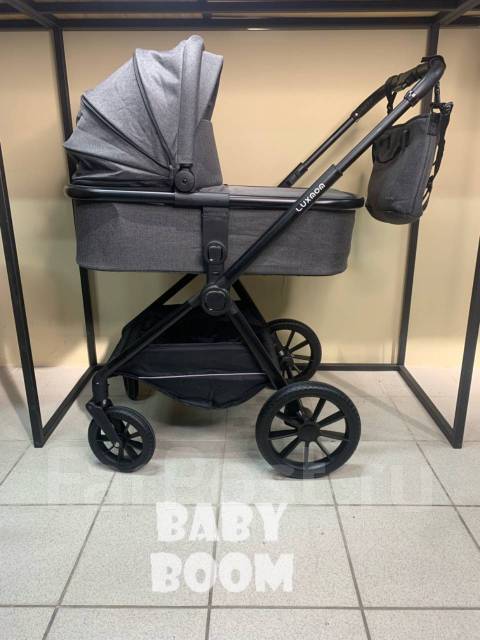 Детская коляска Luxmom A2 серая, новый, в наличии. Цена: 27 690₽ во ...