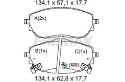 ������� �������� ��������! � ���������. ���������� Toyota Corolla/Auris 1.3-1.8/1.4D 12 Fremax FBP2512 FBP2512 ����