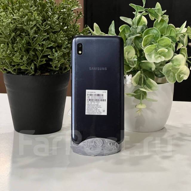 Samsung Galaxy A10 2/32GB, 32 гб, 6.20", моноблок, черный, 4G LTE, Dual ...