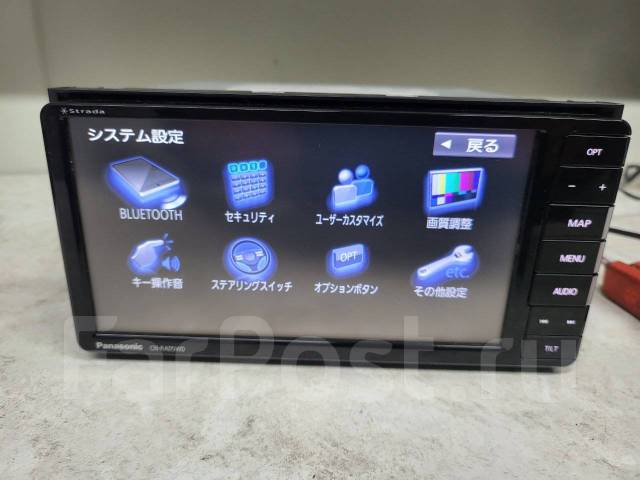 Panasonic　cn-ra05d CN-RA05D Panasonic Strada カーナビ ジャンク SDあり - メルカリ