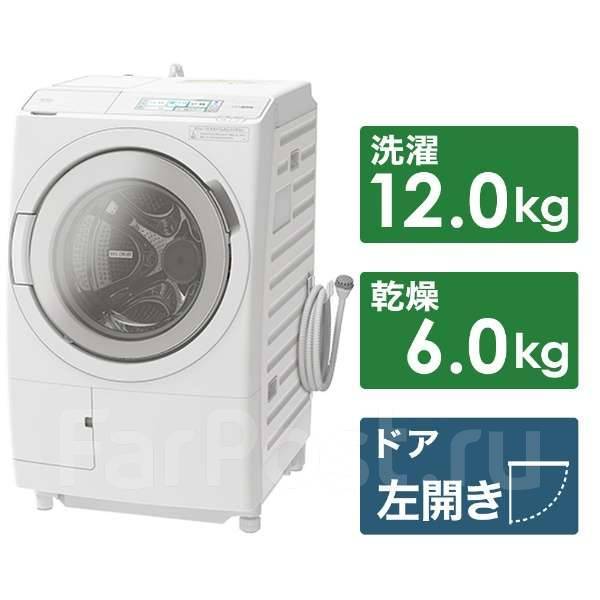Стиральная машина с сушкой Hitachi BD-STX120-HL. 12 кг. Япония, новый ...