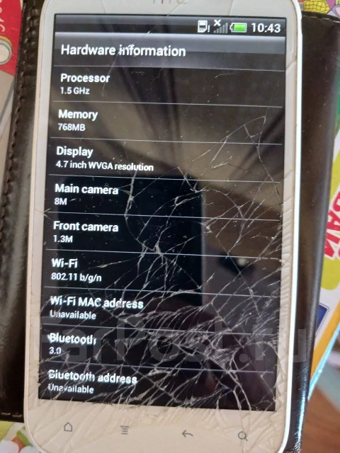 HTC Sensation XL. �/�, �� 8 ��, ����� ����