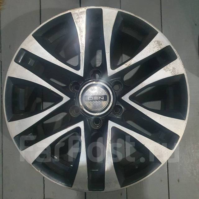 Литые диски, Nech - Line, 18", 1 шт, 6x139.7, 9,50 кг. 4 шт, б/у, в ...