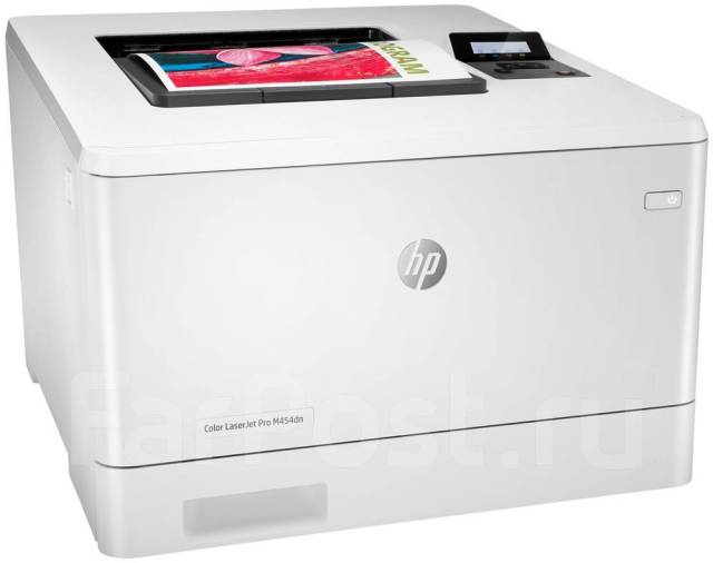 Принтер HP Color LaserJet Pro M454dn (W1Y44A) (цветная печать), новый ...