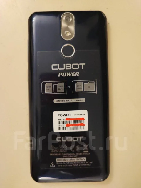 Cubot Power. �/�, 128 ��, �����, 3G, 4G LTE ����
