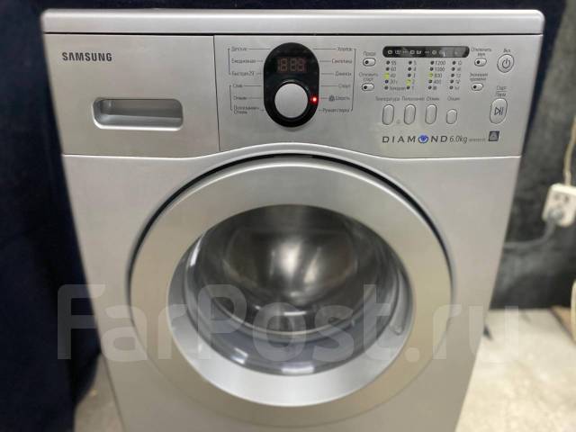 Стиральная машина Samsung Diamond 6кг, б/у, в наличии. Цена: 15 000₽ во ...