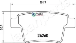 ������� ��������� FORD Mondeo III 09.04-/Jaguar X-TYPE ������ Japanparts PP0306AF PP0306AF ����