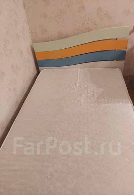 Кровать, полутороспальная, 120,0 см, 200,0 см, б/у, в наличии. Цена: 6 ...