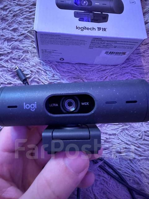Продам вебкамеру Logitech brio 500, б/у, в наличии. Цена: 7 000₽ во ...
