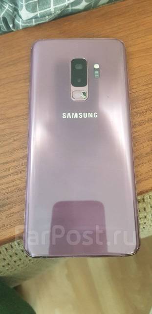 Samsung Galaxy S9 plus, 64 гб, 6.20", фиолетовый, 4G LTE, б/у, в ...